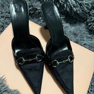 Gucci Women's Black Mules